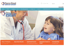 Tablet Screenshot of piercestreetsurgery.com